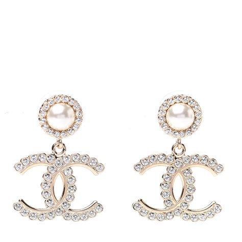 chanel cc earrings medium|Chanel earrings official site.